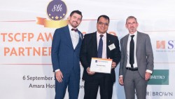 हिमालयन बैंकले पायो टिएससीएफपी अवार्ड